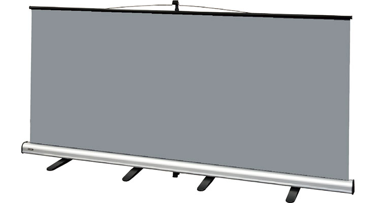 Pull up the screen as desired height