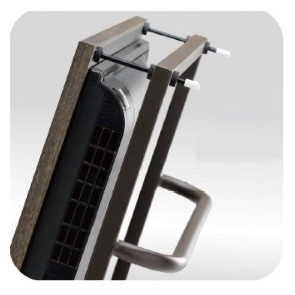 Adjustable wooden frame